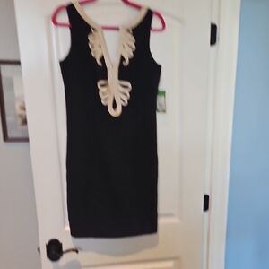 Lilly Pulitzer Black Janice Shift Dress